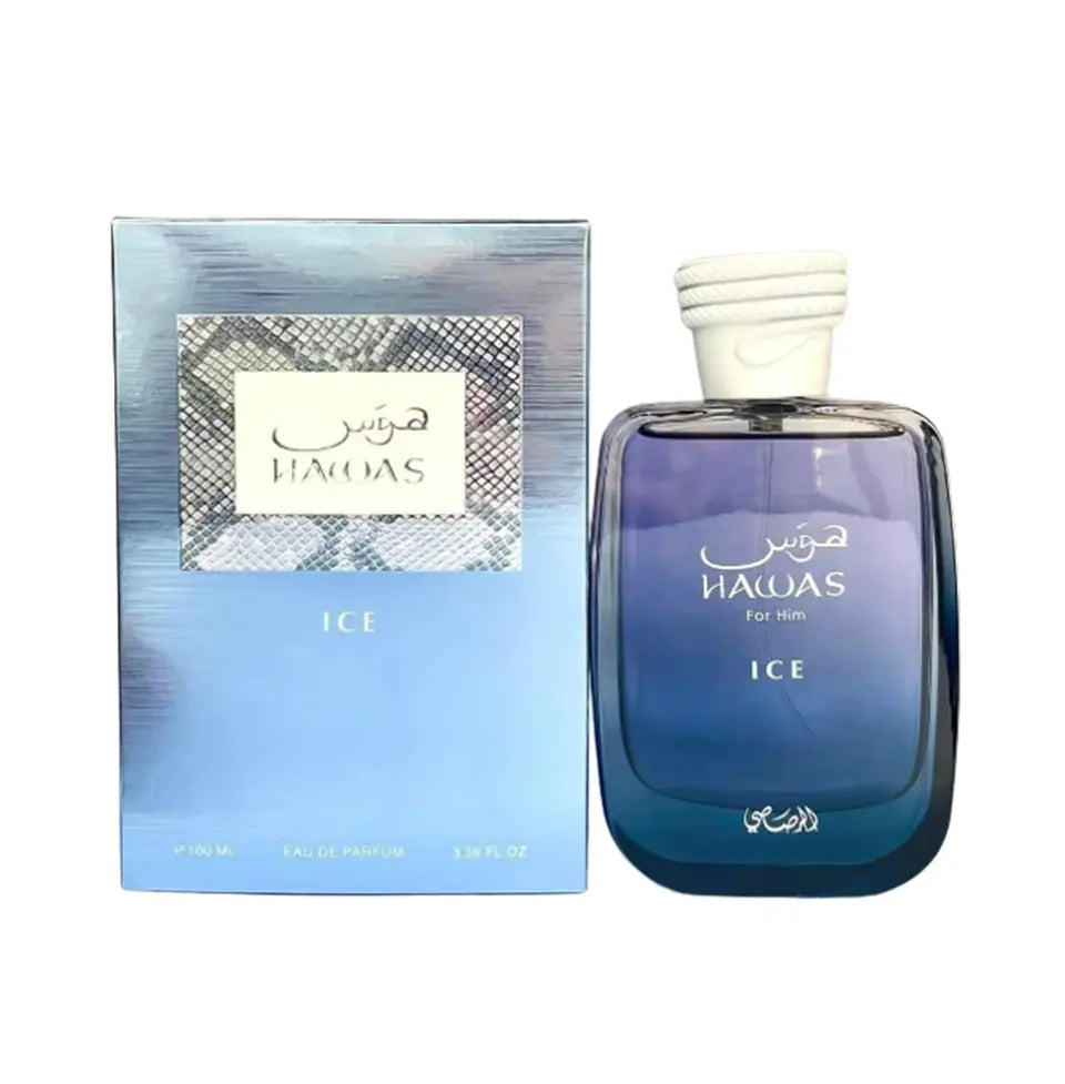 Rasasi Hawas Ice For Him Eua De Parfum Class Perfumes